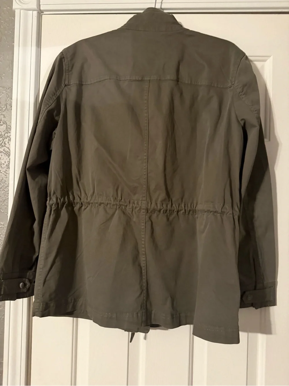 Style & Co. Olive Green Utility Jacket - Picture 4 of 6